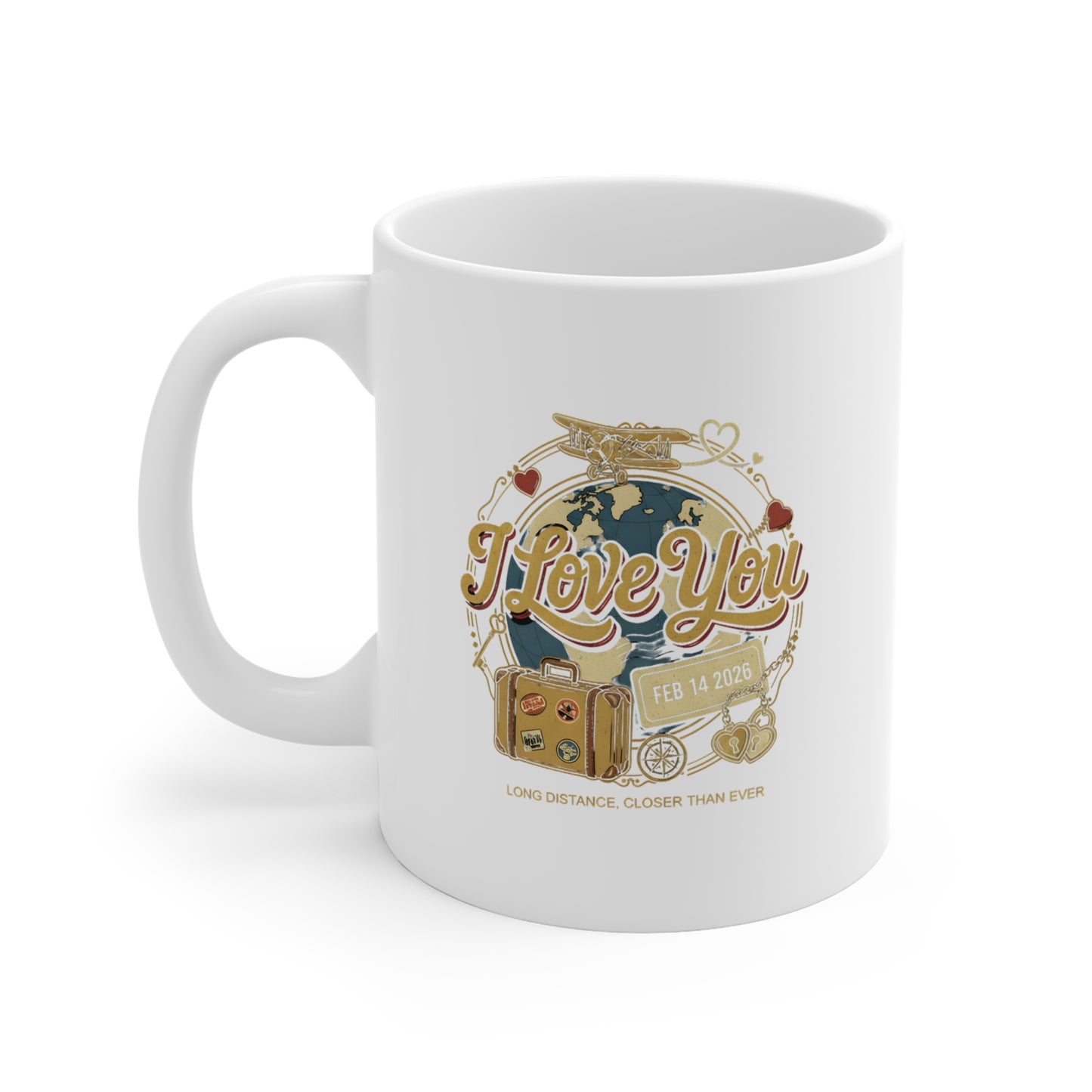 Long Distance Love Coffee Mug