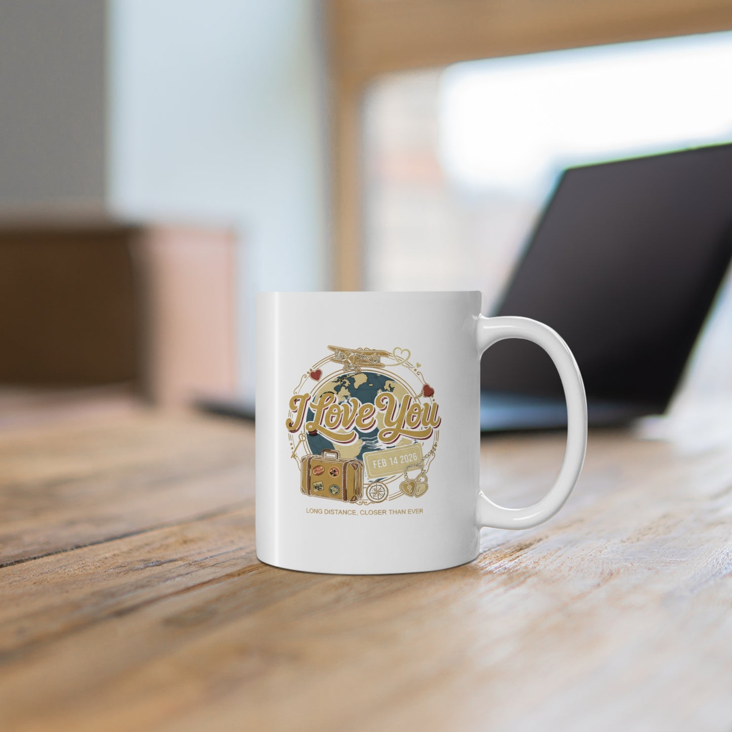 Long Distance Love Coffee Mug