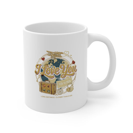 Long Distance Love Coffee Mug