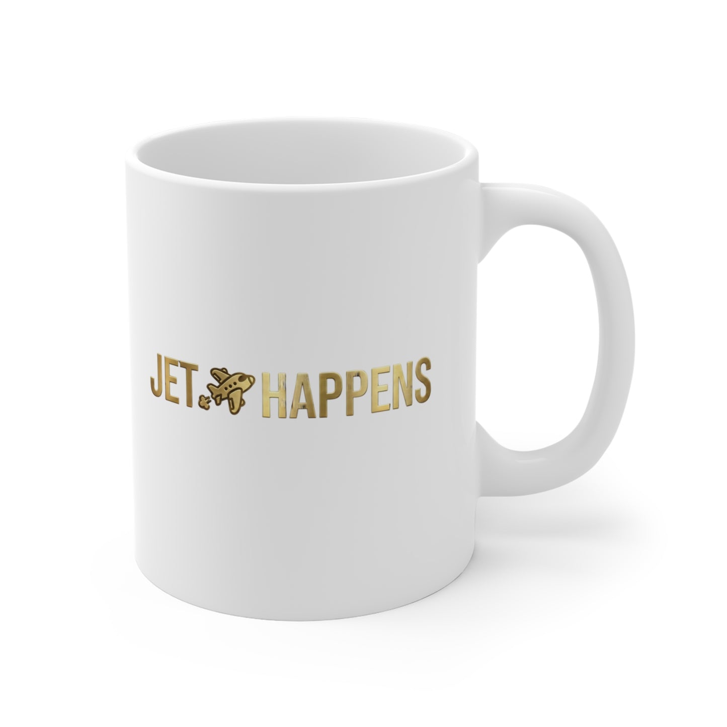Jet Happens Aviation Coffee Mug