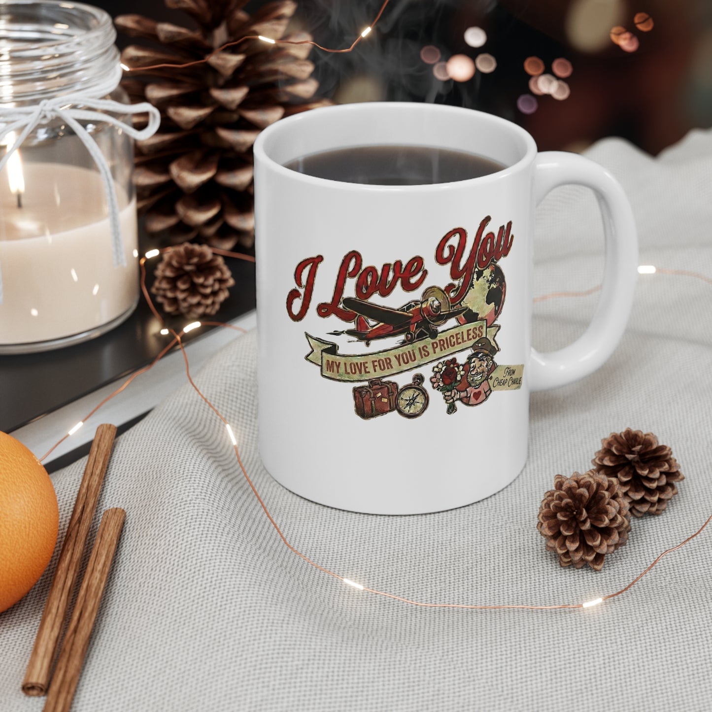 I Love You - My Love for You is Priceless Mug