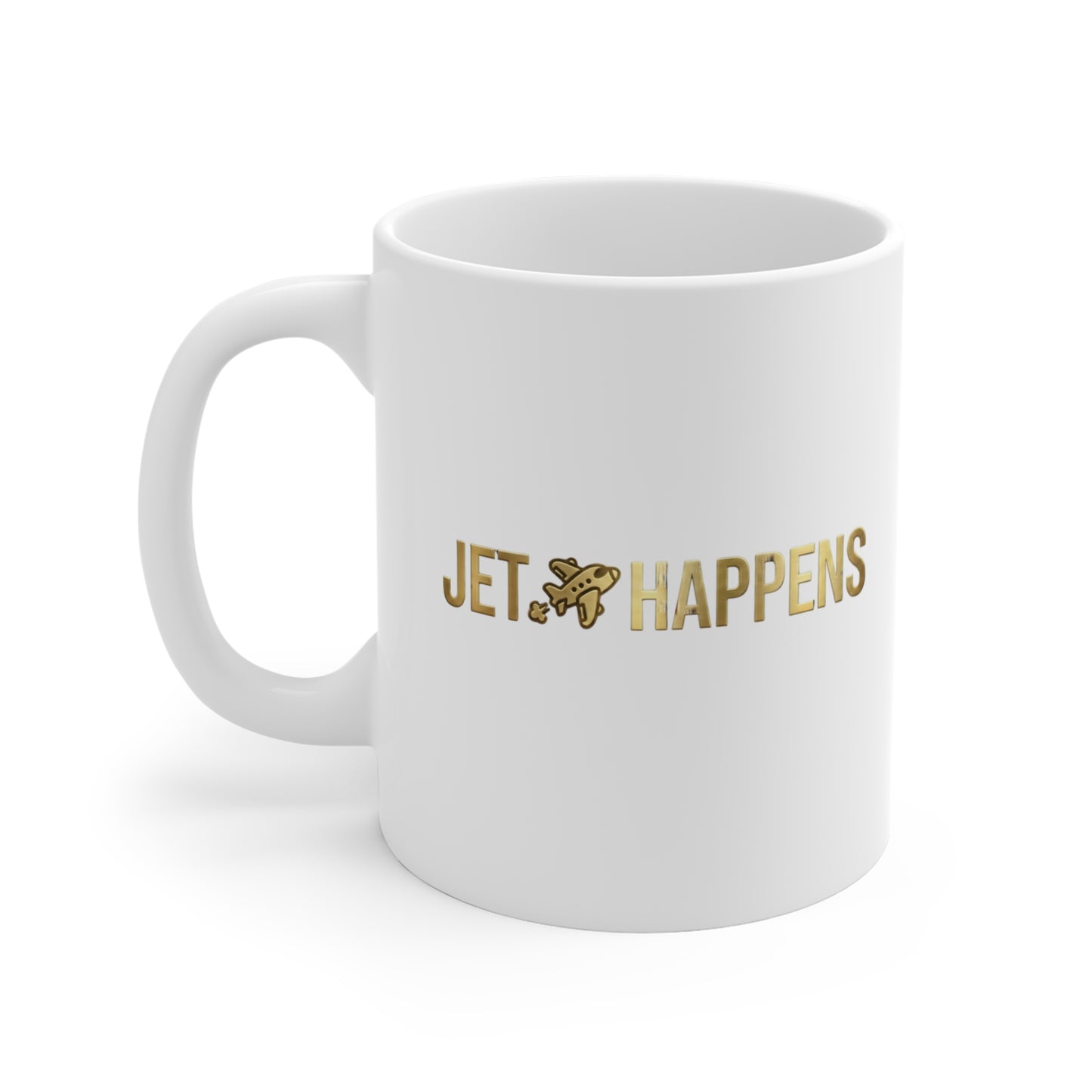 Jet Happens Aviation Coffee Mug